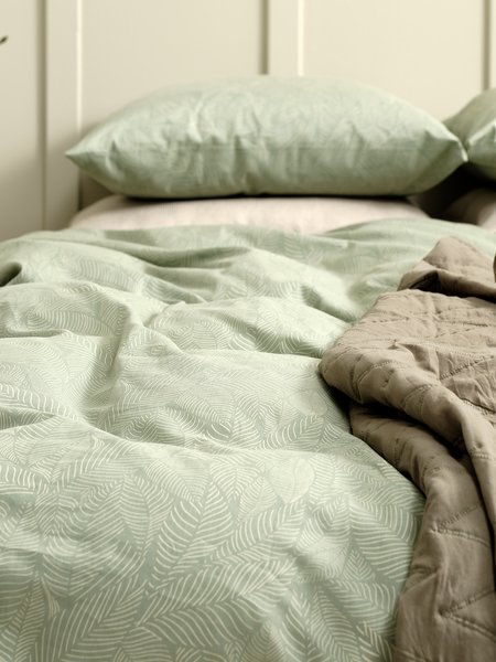 Duvet cover set TONE Double green