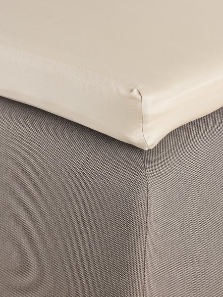 Kuvertlakan Satin ELIN 80x200x6-10 beige