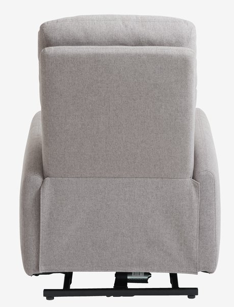 Fauteuil releveur VONSILD fonction releveur élec. gris clair