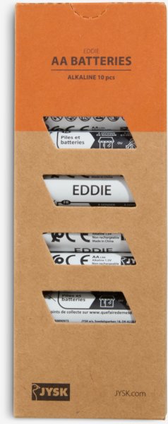 Batteries EDDIE AA pack of 10