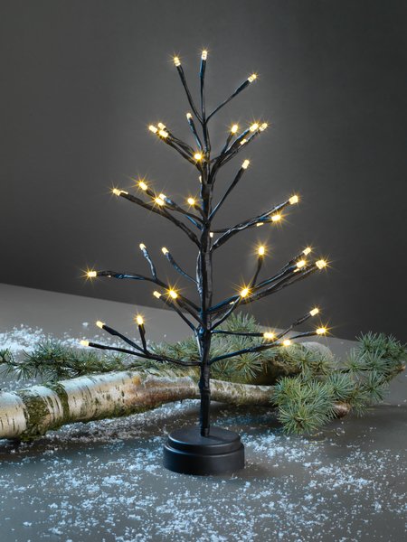 LED light tree NORDRE H45cm w/48 with timer