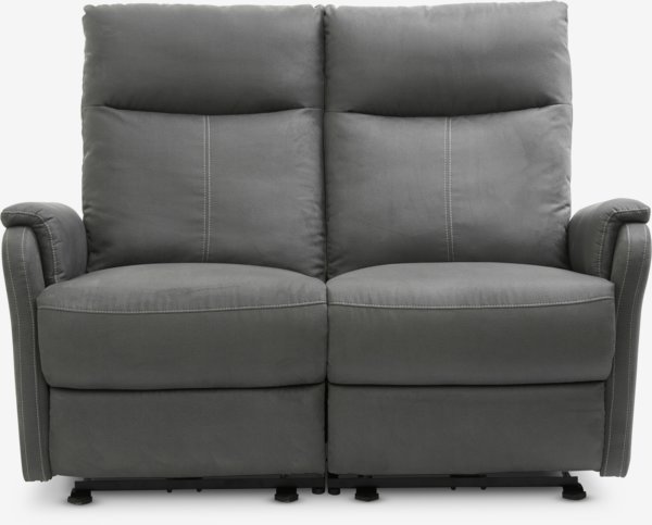 Relaxsofa ABILDSKOV Stoff grau