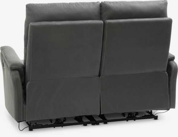 Relaxsofa ABILDSKOV Stoff grau