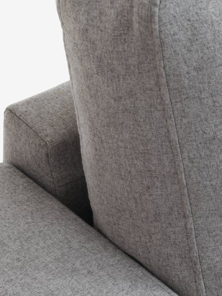 Sofa ARENDAL Chaiselongue hellgrau