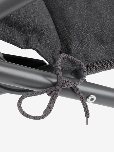 Cuscino da esterno per poltrona relax HALDEN grigio scuro