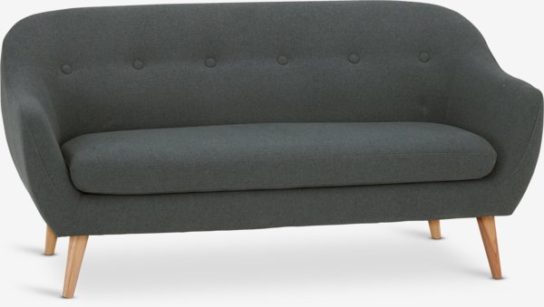 Sofa EGEDAL 2.5-Sitzer Stoff grau