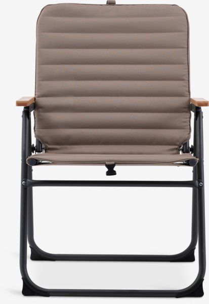 Chaise de camping VESTMARKA brun