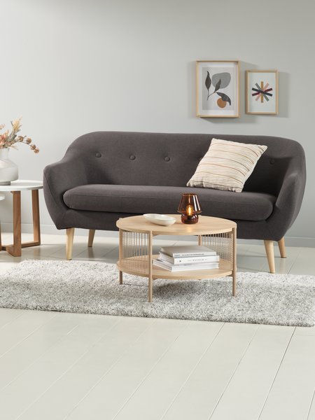 Sofa EGEDAL 2.5-Sitzer Stoff grau