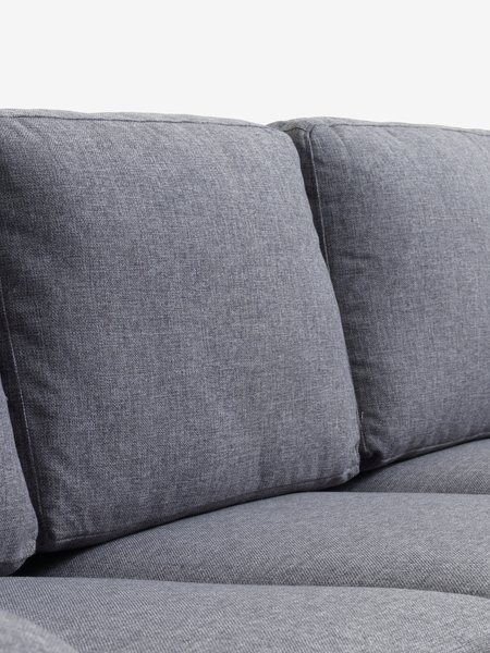 Sofa GEDVED chaiselong grå