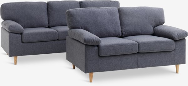 Sofa GEDVED 2-seater grey