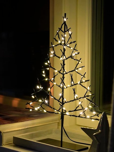 Árbol luminoso LED GILLING A6xL24xA33cm 70LED y temporizador