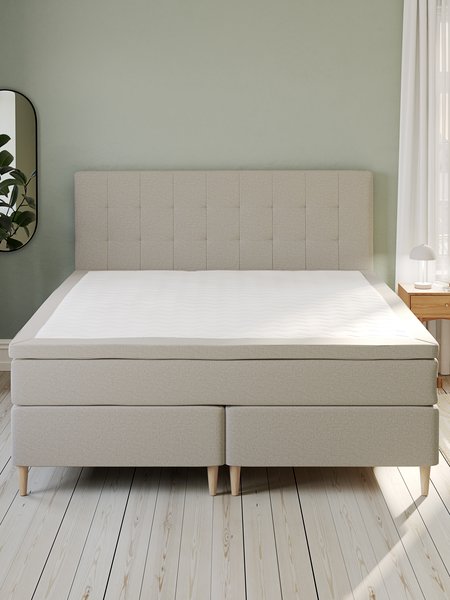 Sänggavel 160x125cm KULU H50 sand-91 DREAMZONE