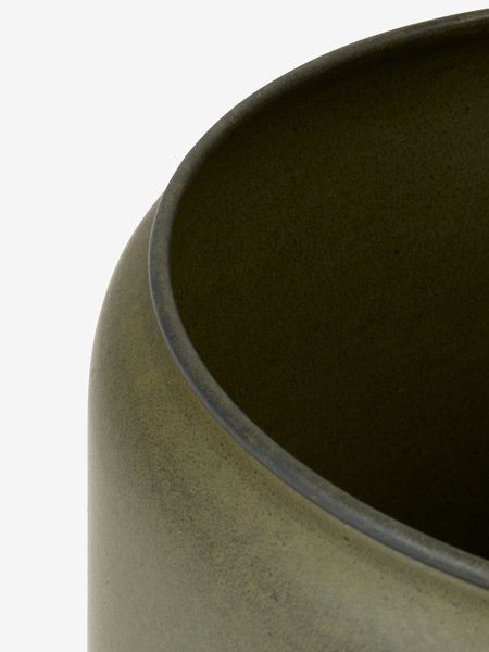 Garden planter SNORKLA D31xH27 olive green