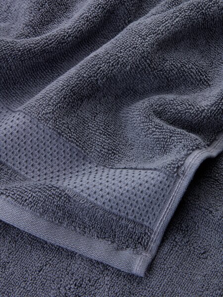 Asciugamano ospite NORA 30x50 cm blu scuro