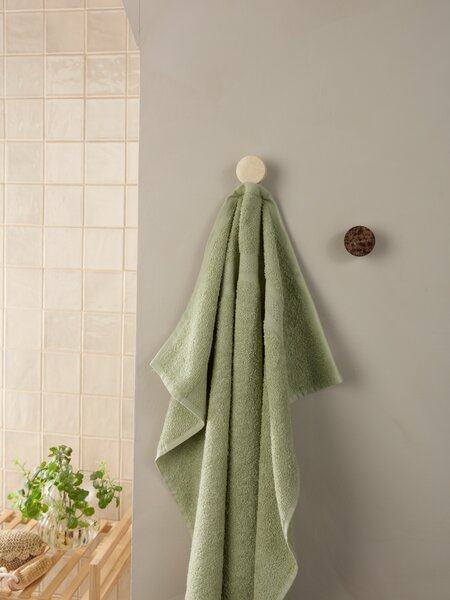 Asciugamano da bagno UPPSALA 65x130 cm verde chiaro