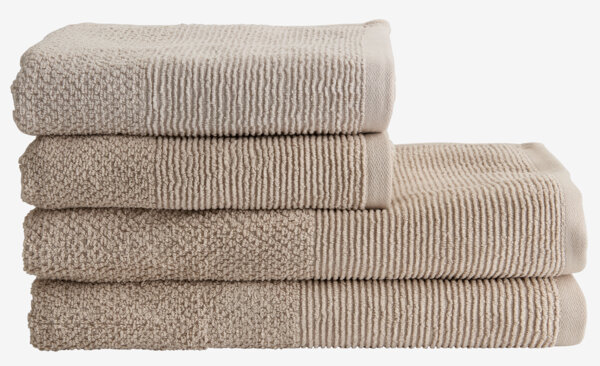 Badehåndkle GISTAD 65x130cm beige