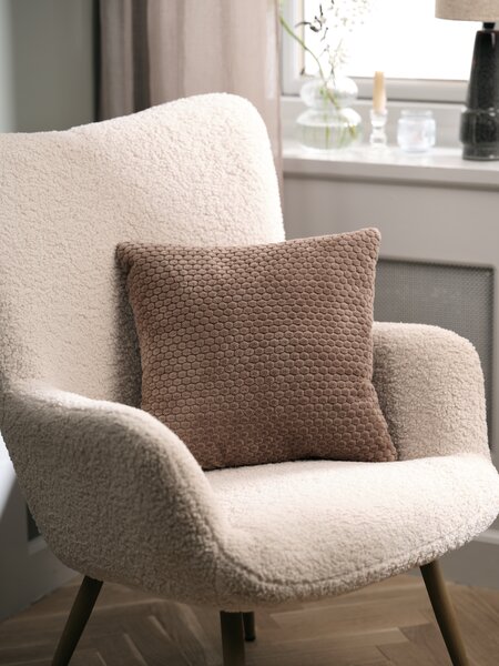 Cuscino ROSENVIAL 45x45 cm color sabbia scuro