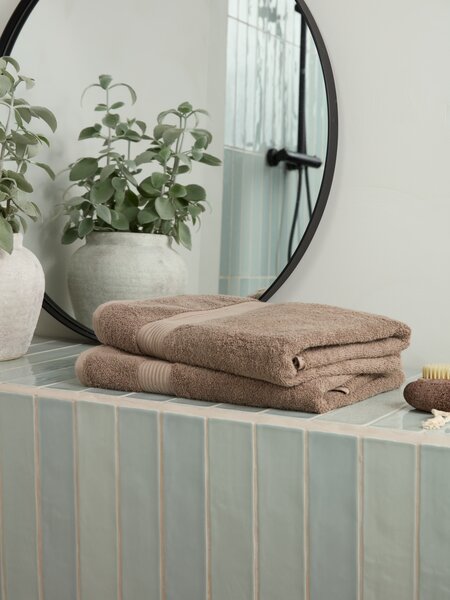 Asciugamano da bagno KARLSTAD 70x140 cm marrone