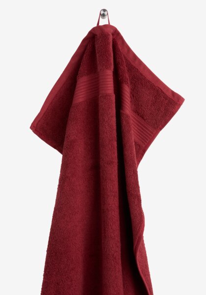 Hand towel KARLSTAD 50x100 burgundy