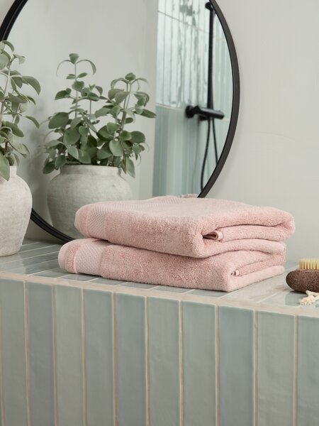 Badetuch NORA 70x140 staubrosa KRONBORG