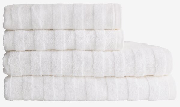 Telo da bagno TORSBU 65x130 cm bianco