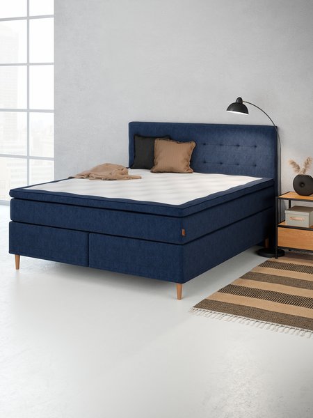 Jenkkisänky 160x200cm TEVLA GC60 sininen-87 DREAMZONE
