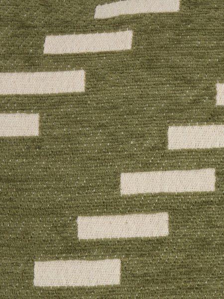 Cushion KROKUS 40x60 Chenille Green/Beige