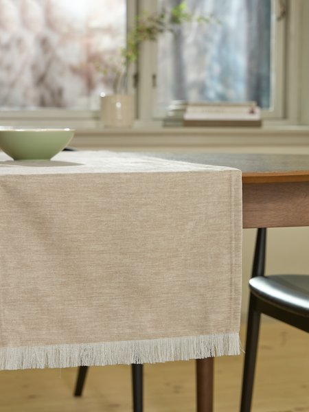 Table runner BRUNELLE 40x150 beige