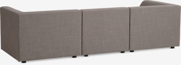 Sofa TERNDRUP Chaiselongue grau