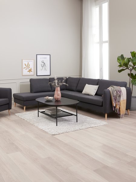 Salontafel HINNERUP 75x120 zwart