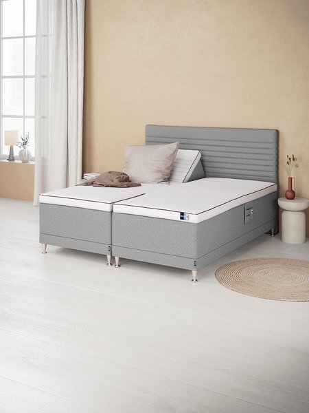 Elektrisch bed 180x210 TEMPRAKON ULA grijs-42