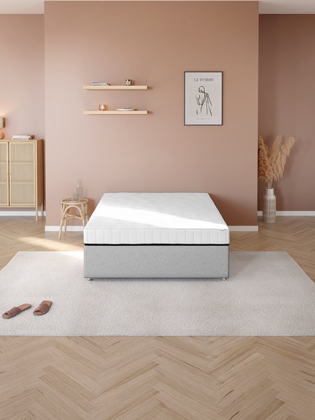 Divan base GOLD D10 2 Drawer Double Grey-49