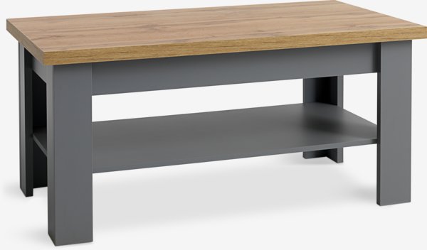 Coffee table MARKSKEL 60x110 grey/oak