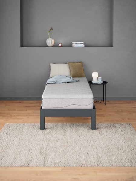 Surmatelas 90x200cm WELLPUR GULEN GT65 gris