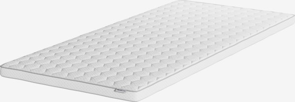 Surmatelas 90x200cm KVISTEN gris DREAMZONE