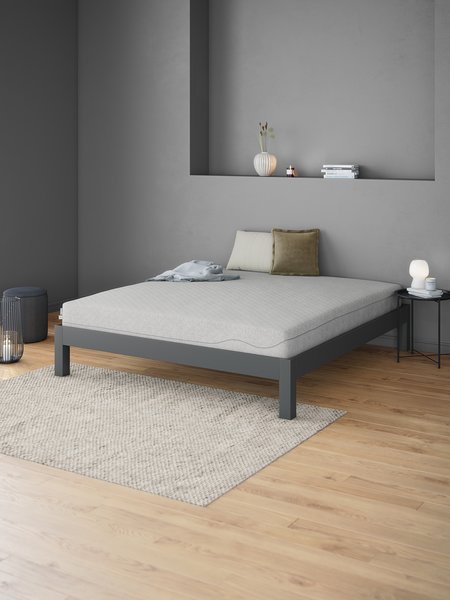 Materasso in schiuma160x190 WELLPUR KVITA GF85 RIGIDO grigio