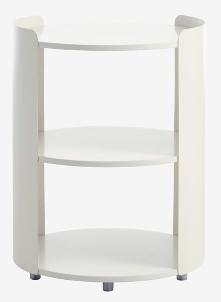 Bedside table BALLING 1 shelf white