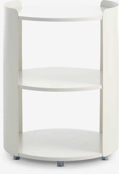 Bedside table BALLING 1 shelf white
