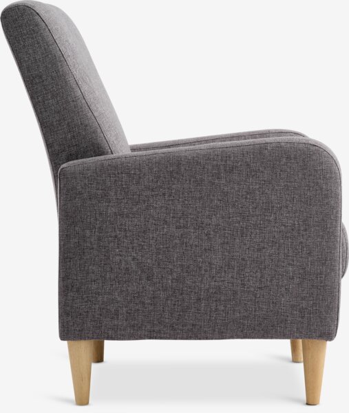 Fauteuil GEDVED grijze stof