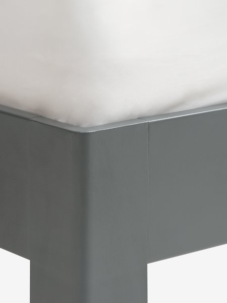 Rama łóżka KILDEN 180x200 ciemnoszary