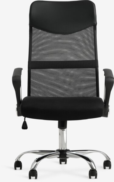 Fauteuil de bureau BILLUM maille noir