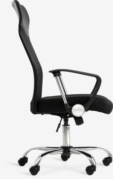 Fauteuil de bureau BILLUM maille noir