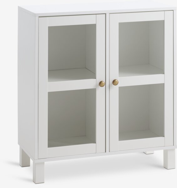 Display cabinet SKALS 2 doors white