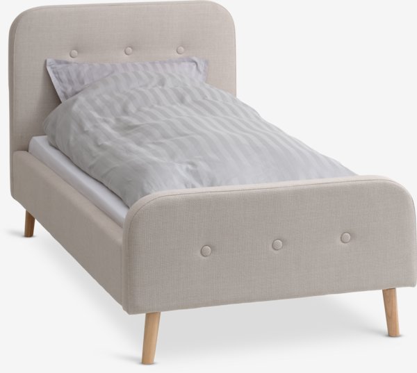 Letto Singolo 90x200 Bianco Da Cameretta Con Cassettone Estraibile Contenitore | Leroy Merlin