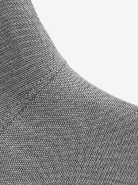 Chaise JONSTRUP tissu gris/couleur chêne