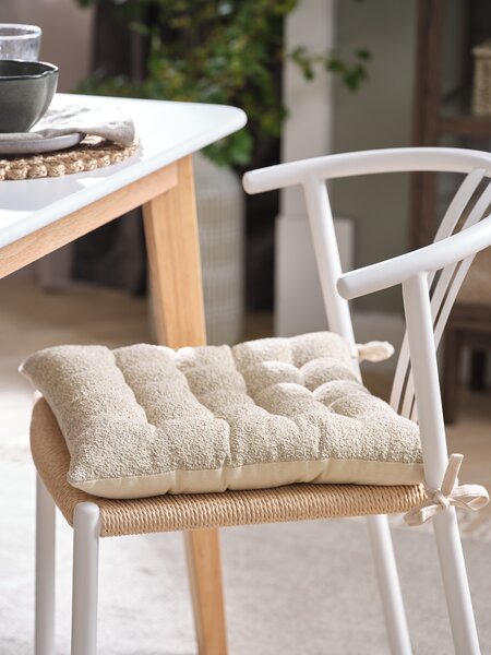 Seat pad SANDFAKS 40x40x5 Beige