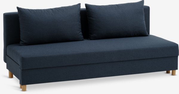 Divano letto NORSMINDE tessuto blu