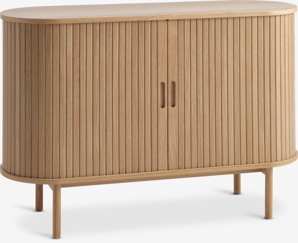 Credenza LYNGVIG 120 ante scorr. a rullo color rovere natur