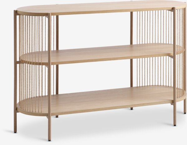 Kredens SNESLEV 2 shelves kolor dębu