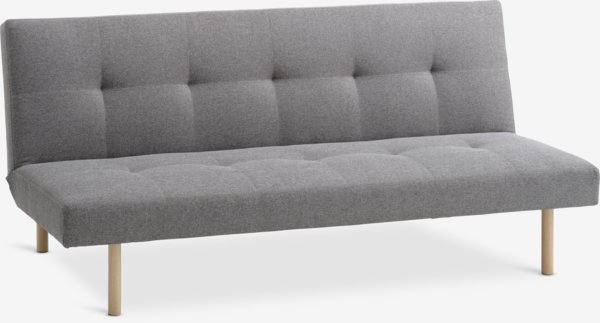 Schlafsofa HOLSTED Stoff grau